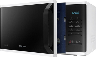 Furrë me mikrovalë Samsung, 800 W, e bardhë/zezë