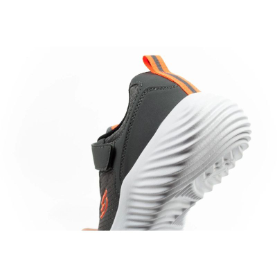 Atlete për kalamaj Skechers Bounder Techrox Heather, rrjetë sintetike, shollë me amortizim, gri