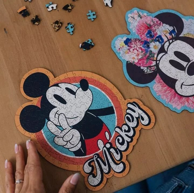 Puzzle druri Trefl Stylish Minnie Mouse, 160 pjesë, shumëngjyrësh