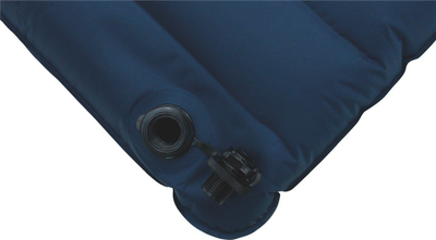 Dyshek ajri Outwell Reel Single, njëpersonësh, poliester me PVC, blu navy