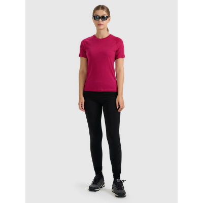 Legginsa për goca 4F Tights FNK F373, termike, me xhepa anës, të zeza