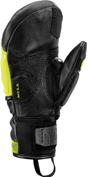 Doreza ski LEKI HS WCR Venom 3D Junior Mitt, për kalamaj, të zeza