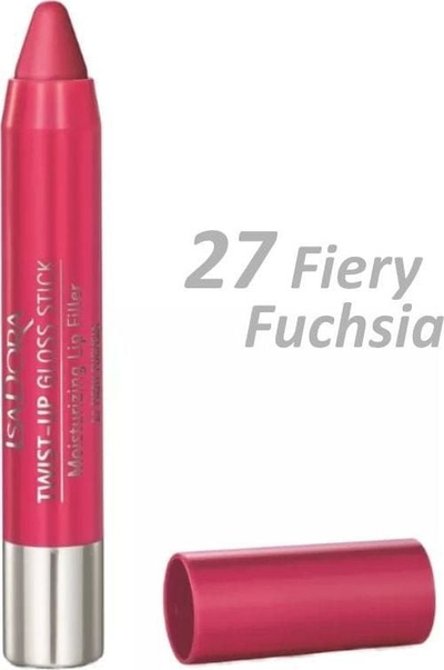 Buzëkuq gloss IsaDora Twist-Up Gloss Stick, nuanca 27, 3.3 g