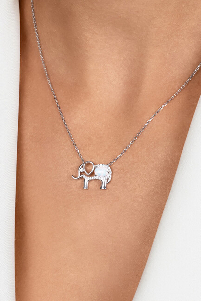 Qafore për goca Brilio Silver Elephant sBS3733, ngjyrë argjendi