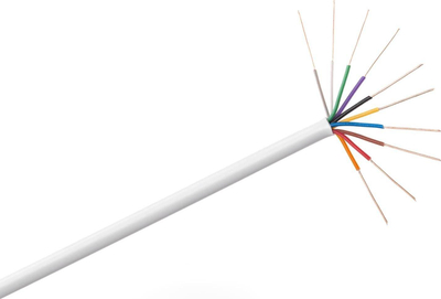 Kabllo telefoni Electrocable YTDY 10 x 0.5, 100m, e bardhë