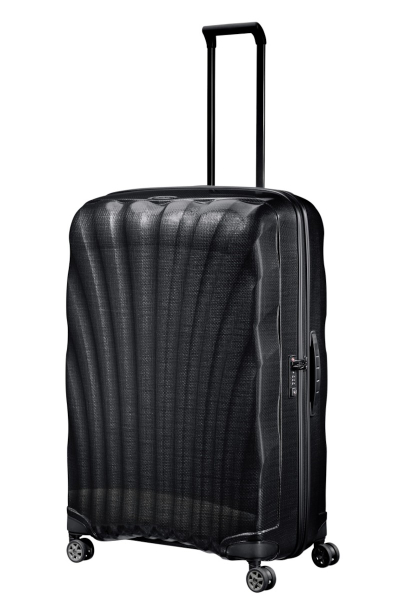 Valixhe Hard Me 4 Rrota Samsonite C-Lite 86/33 Ngjyrë E Zezë