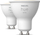 Llambë inteligjente Philips Hue White GU10, LED, 2 copë, e bardhë