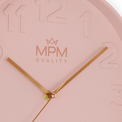 Orë muri MPM Quality Simplicity I - A E01.4155.23, rozë