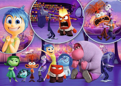 Puzzle Trefl Childrens Emotions Disney Inside Out 2, 200 copë, për kalamaj, shumëngjyrësh