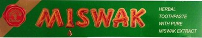 Pasta dhëmbësh Dabur Vatika Miswak, pa fluor, 100 ml