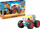 Set ndërtimi Hot Wheels Monster Trucks Maker Kitz 4x4, mekanizëm pull back, shumëngjyrësh