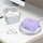 Mbulesë silikoni Tech-Protect me karabinë për Samsung Galaxy Buds 3 3 FE 3 Pro, Lavender