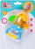 Тркалачка играчка BamBam Rattle Fish BBN5100, за бебиња 0m+, повеќебојна
