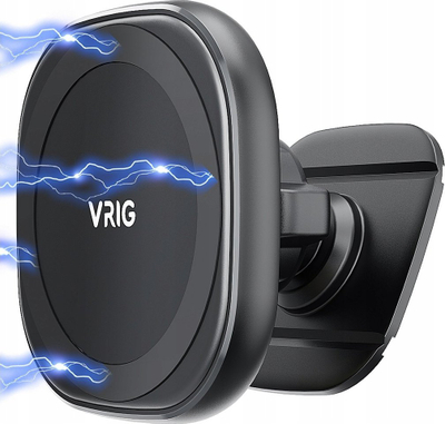 Mbajtës magnetik për makinë VRIG MG-06, MagSafe, ngjitës 3M, i zi