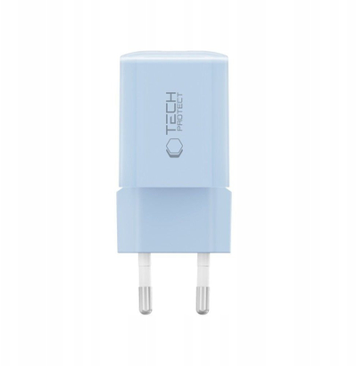Полнач мрежен Tech-Protect NCM33W, 2 порти, 33W PD QC3.0, „baby“ сина