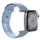 Rrip dore silikoni Puro ICON për Apple Watch, 42/44/45mm dhe Ultra, silikon, pluhur blu