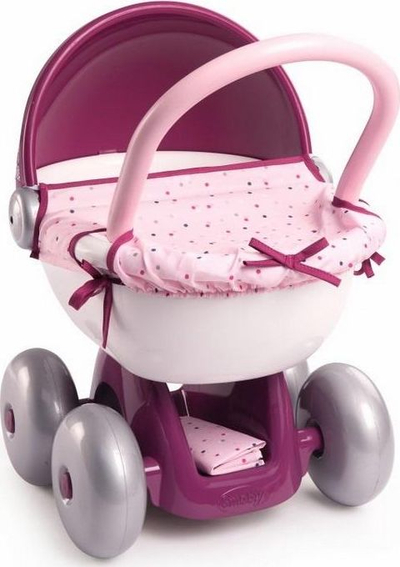 Karrucë e thellë Baby Nurse SMOBY për goca kukulla