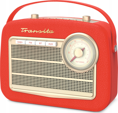 Radio portabile TechniSat Transita 130, DAB+, Bluetooth, e kuqe
