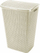 Кошница за алишта Curver My Style, 55L, пластика со ефект на ратан, винтиџ бела