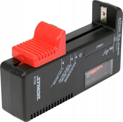 Testues baterish TFA, 1.5V dhe 9V, analog, i zi