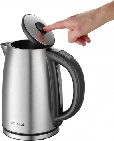Ujëvakë elektrik Concept RK3350, 1.7L, kontroll temperature, inox
