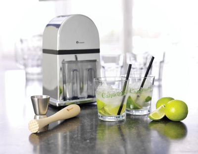 Grirëse akulli me dorë Leopold Vienna Ice Crusher Deluxe LV00165, çelik inoks, ngjyrë argjendi