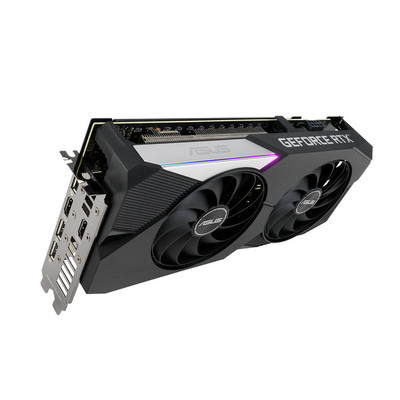 Kartelë grafike ASUS Dual GeForce RTX 3060 Ti V2 MINI OC Edition NVIDIA, 8 GB GDDR6