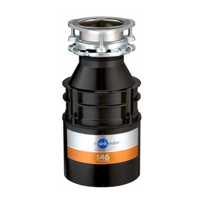 Makinë bluarëse mbeturinash kuzhine InSinkErator 46+, 0.50 HP, me buton pneumatik, e zezë