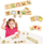 Loja edukative druri Viga Toys Learning Puzzle Sort the Senses, 37 copa, shumëngjyrëshe