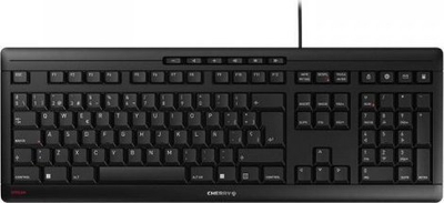 Tastierë CHERRY STREAM, USB, layout spanjoll QWERTY, e zezë