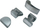 Set veglash llamarine Brüder Mannesmann 20700, 7 copë, me kuti plastike, gri