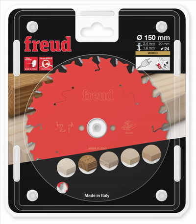 Teh rrethor Freud LP30M, 150mm, 24 dhëmbë, hapje 20mm