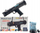 Lodër pistoletë me flluska Madej Pursuit Gun, elektrike, 26cm, e zezë