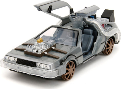 Model makine diecast Jada Toys Back to the Future 3 Time Machine Model 4, 1/24, metalik, gri