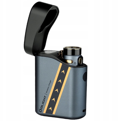 Elektrik dore Olight Baton 4 Fighter Pilot Premium, 5000mAh, USB C, gri