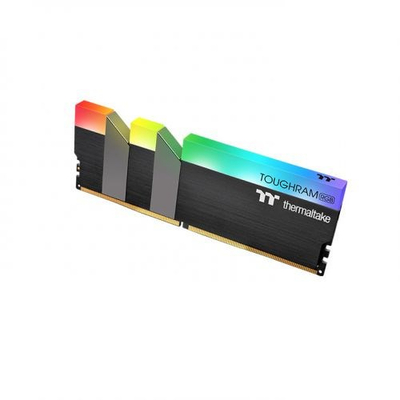 Memorie RAM Thermaltake Toughram RGB, 16GB, DDR4, 4600MHz, e zezë