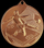 Medalje futbolli Tryumf MMC45050, 50mm, ngjyrë kafe