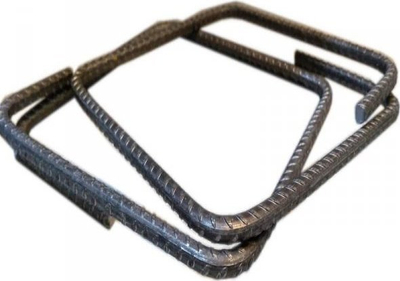 Unaza armature fi 6, 18 x 18 cm, set me 10 copa