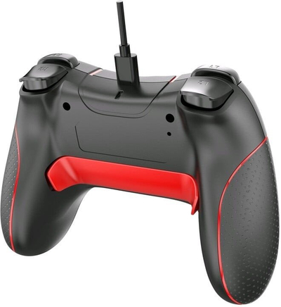 Gamepad C-Tech Theon, со USB кабел, вибрации, црн