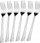 Pirunë ëmbëlsire KingHoff KH-1532, set 6 copë, çelik inox, me shkëlqim