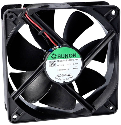 Ventilator axial Sunon EEC0382B3-000U-A99, 120x120x38mm, 24V DC, i zi