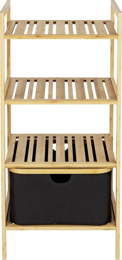 Raft WENKO Ecori, 3 nivele, bambu FSC, poliester i ricikluar