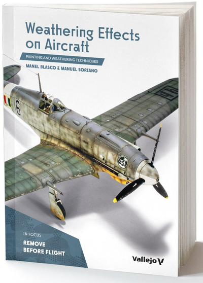 Libër Vallejo Weathering Effects on Aircraft, 160 faqe, A4, në anglisht