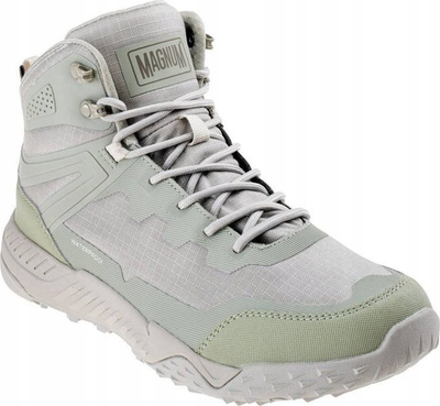 Çizme taktike Magnum Bondsteel Mid WP CM 92800346454, membranë që s’e merr uji, material CORDURA, gri e çelët