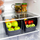 Shportë organizuese DecoBella Stackable Large, e madhe, rozë