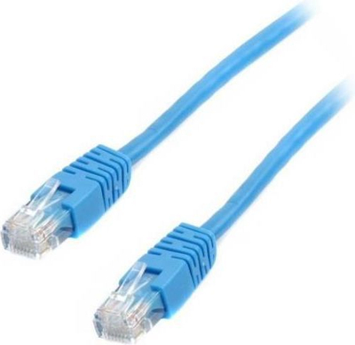 Kabllo rrjeti Gembird RJ-45/RJ-45, U/UTP, 1m, e kaltër