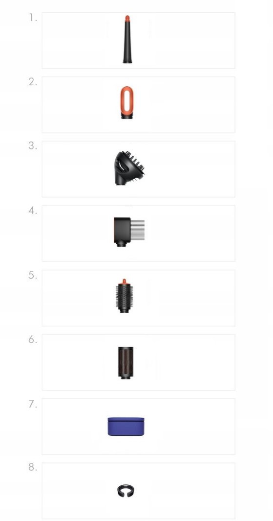 [OUTLET] Stiluese për flokë Dyson Airwrap Multistyler, e kaltër/topaz 2