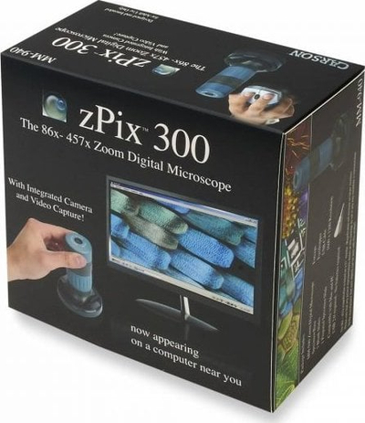Дигитален микроскоп Carson zPix 300, 2MP, USB, со ЛЕД