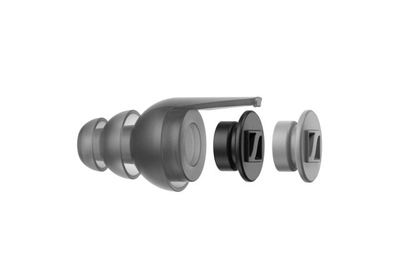 Заштитни тапи за уши SENNHEISER SoundProtex, филтри со мембрана, 3 големини, проѕирни