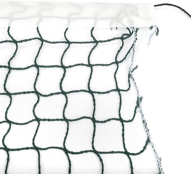 Rrjetë volejbolli Outliner S2609, 9.5 x 1.0 m, për ambiente të brendshme dhe të jashtme, e gjelbër e errët